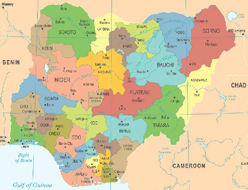 Map of Nigeria